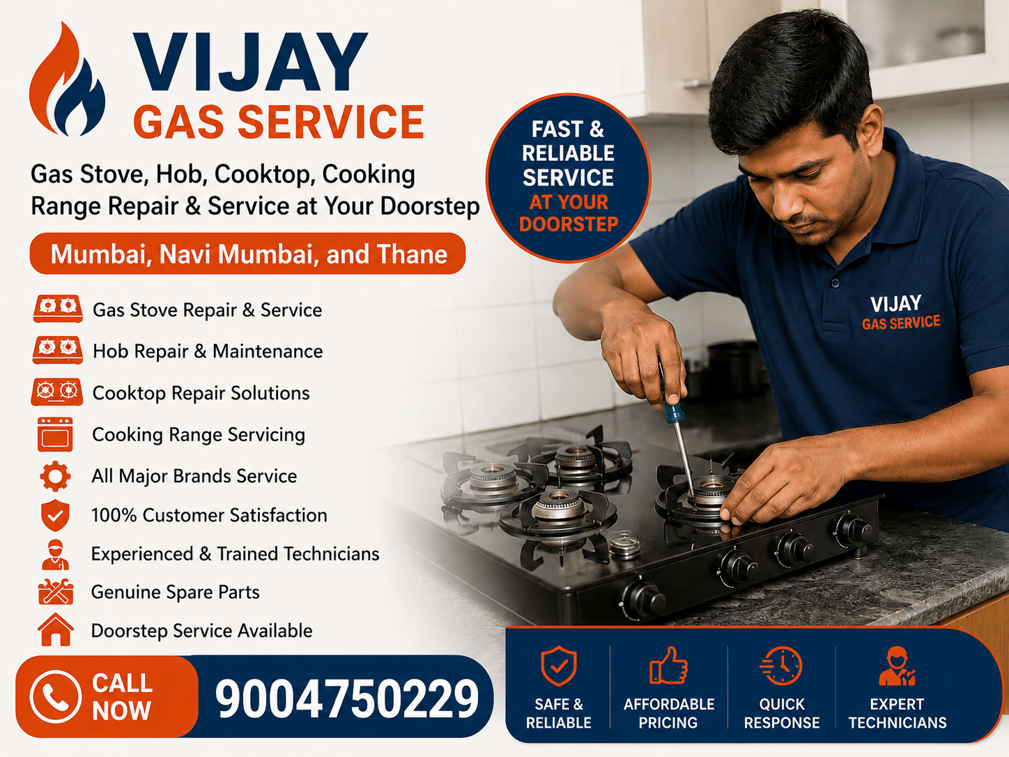 Gas Stove, Hob, Cooktop, Cooking Range Repair And Service
